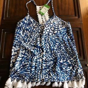 Lily Pulitzer adjustable halter top